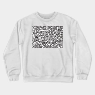 You have three messages notification (abstract art) Crewneck Sweatshirt